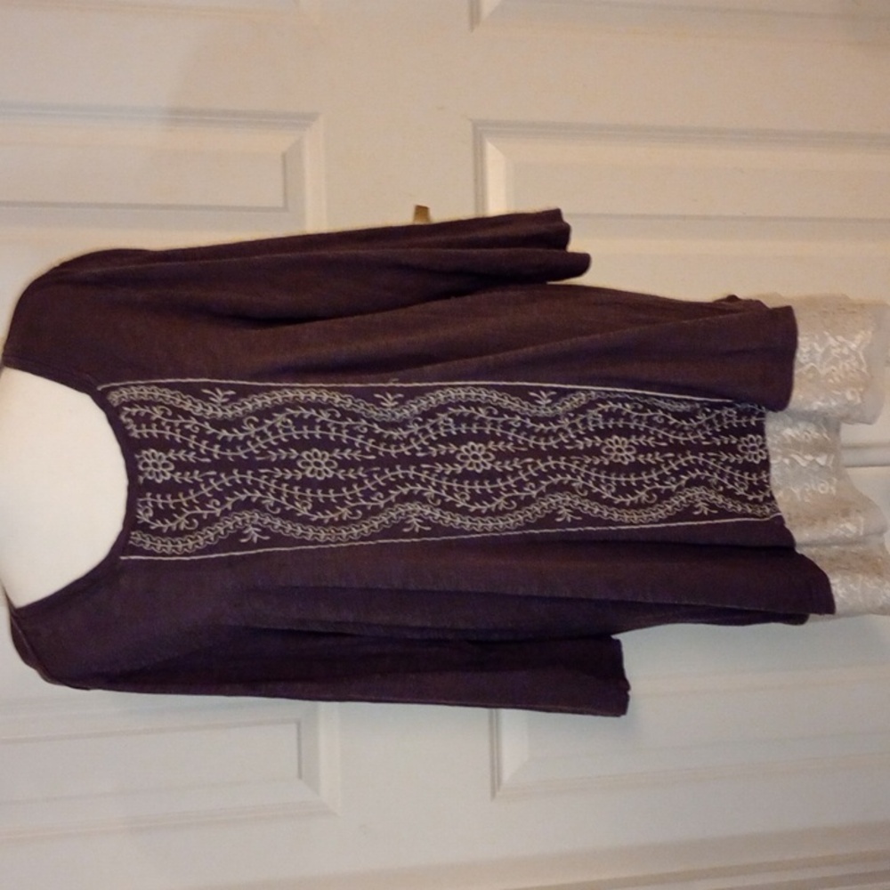 Logo by Lori Goldstein tunic top, XL